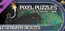 Pixel Puzzles Illustrations & Anime - Jigsaw Pack: Legendary Beasts