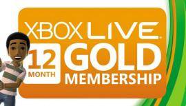 Cartões XBOX Live GOLD 12 Meses