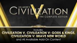Civilization V : The Complete Edition à 10 € – DLGamer