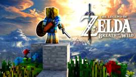 Breath of the Wild’s Hyrule Castle is given a Minecraft vibe and it´s up for purchasing