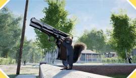 Squirrel with a Gun is net zo gek als het klinkt