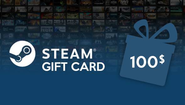 Steam Gift Card 100 USD