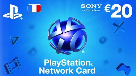 Playstation Network Card 20 Euros FR