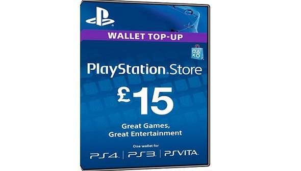 Playstation Network Card 15 Pounds