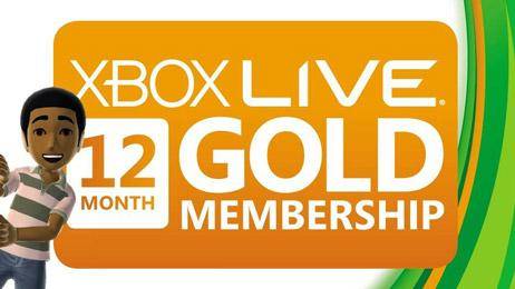Tarjeta Xbox LIVE Gold 12 Meses