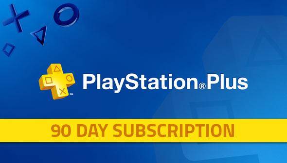 Playstation Plus 90 Day Subscription
