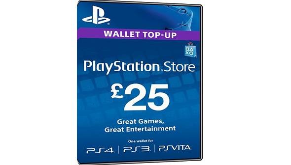 Playstation Network Card 25 Pounds