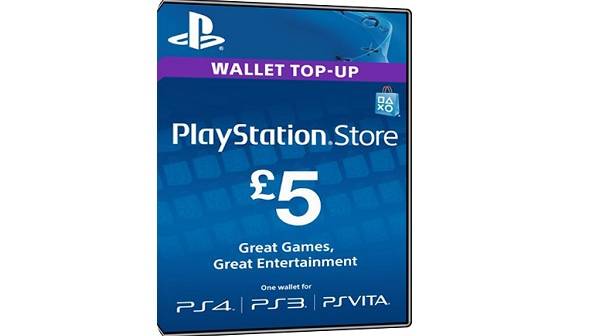 Playstation Network Card 5 Pounds