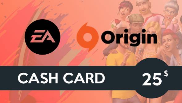 EA Origin Cash Card 25 USD