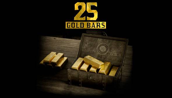 Red Dead Online: 25 Gold Bars