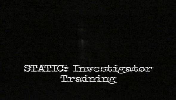 STATIC: Investigator Training