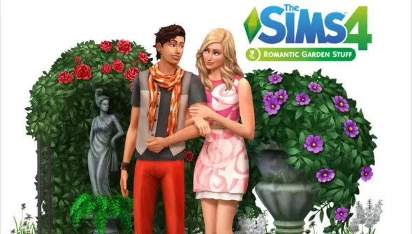 Los Sims 4 - Jardín Romántico