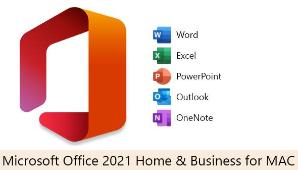 Microsoft Office 2021 Home and Business for MAC