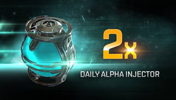EVE Online: 2 Daily Alpha Injectors