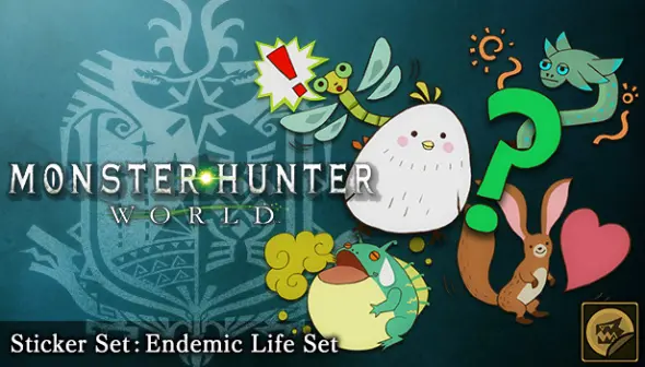 Monster Hunter: World - Sticker Set: Endemic Life Set