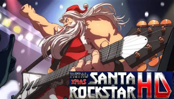 Santa Rockstar