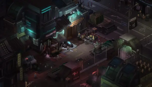 Shadowrun Dragonfall Director's Cut Zrzut ekranu