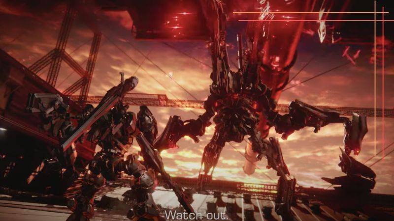 Trailer trò chơi Armored Core VI Fires of Rubicon trùm lớn