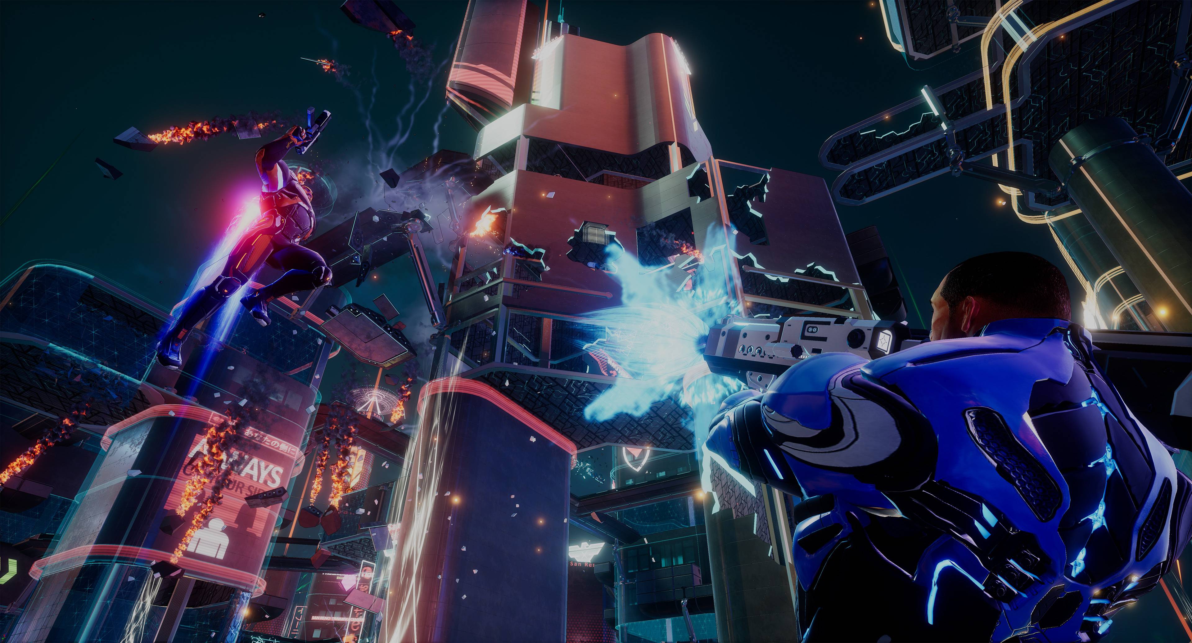 Crackdown 3 adds multiplayer options through a free update