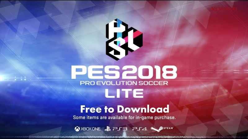 Pro Evolution Soccer 2018 lanza una version gratuita