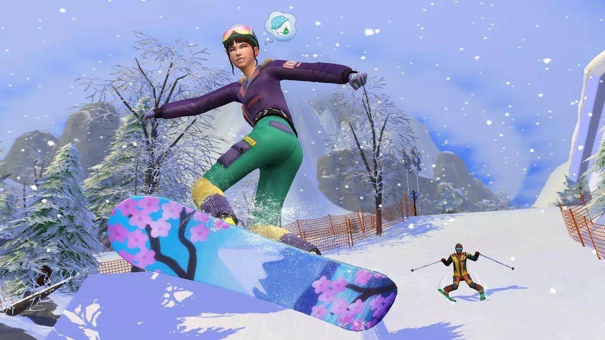 Snowy Escape is the next expansion for The Sims 4