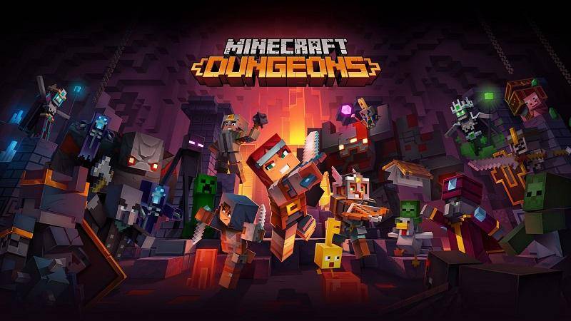 Minecraft Dungeons will receive cross-platform multiplayer next week