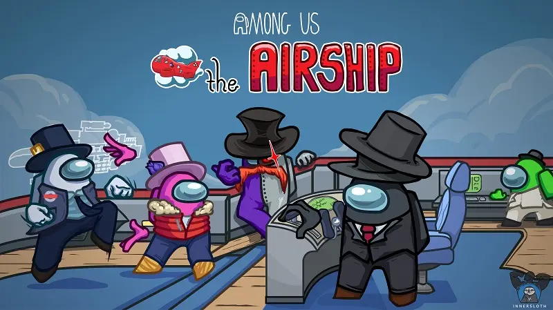 The Airship map arrives to Among Us in two weeks
