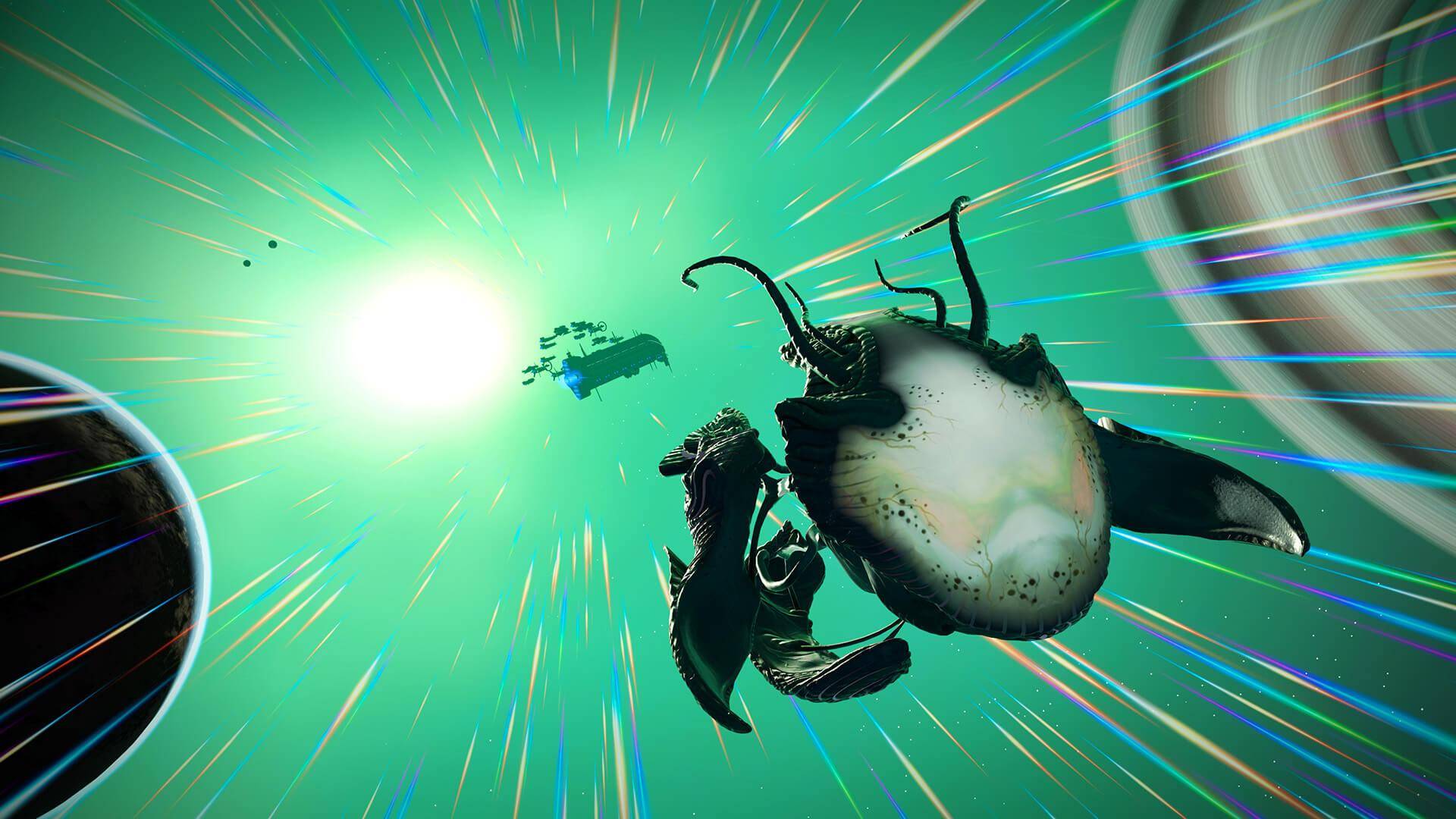 No Man's Sky surprises players with a biological ship