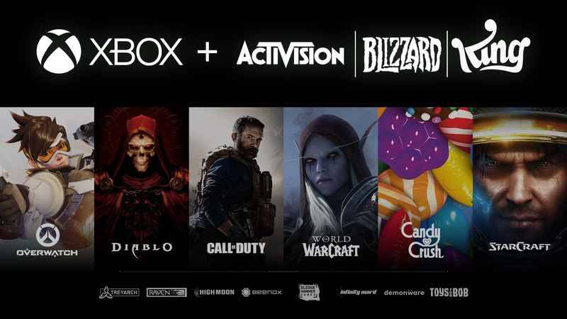 Microsoft va acquérir Activision Blizzard