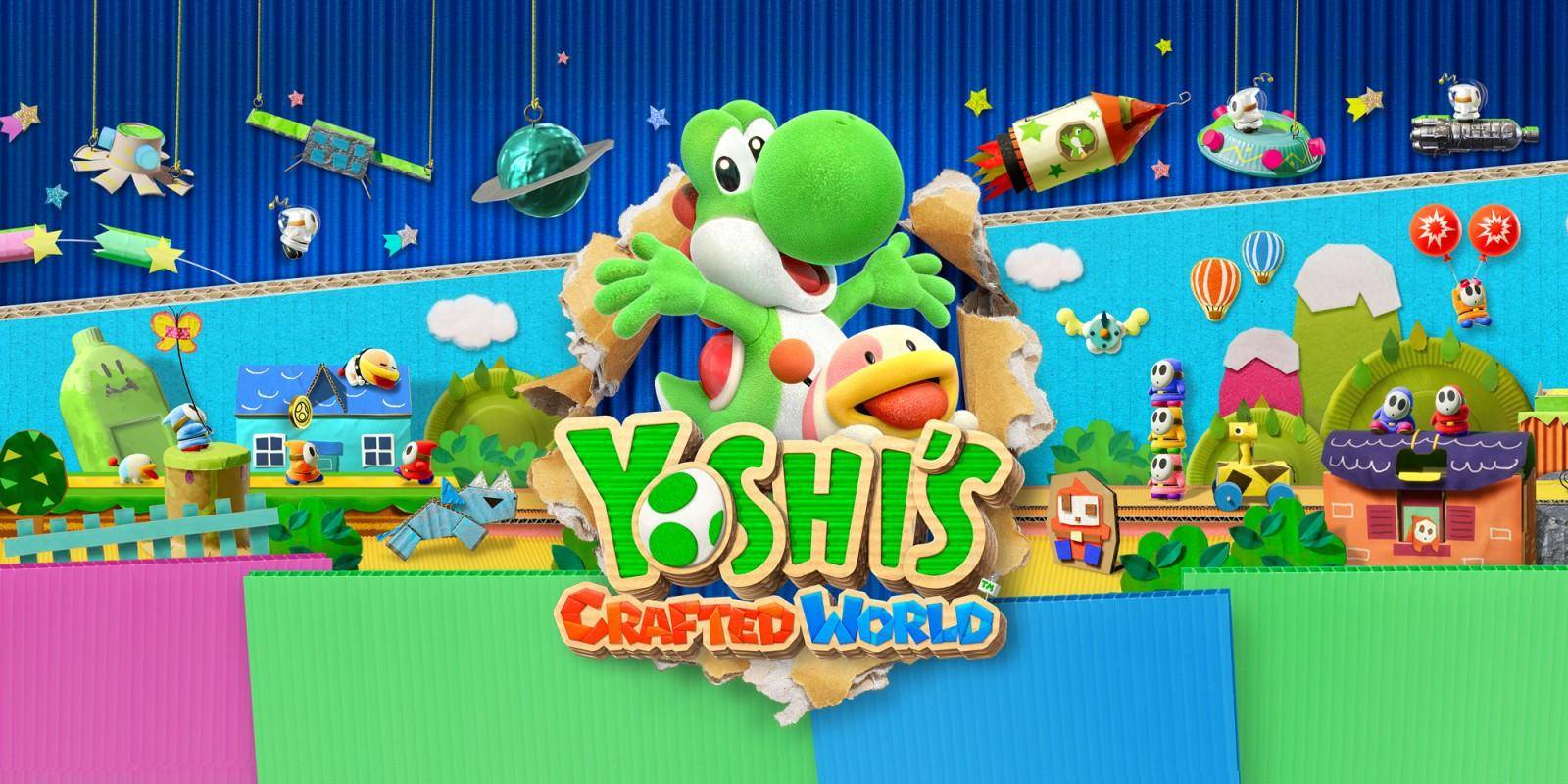 Yoshi’s Crafted World shows its gameplay on a new video