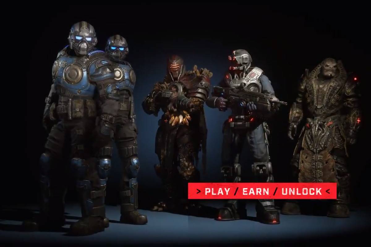 Gears 5 accueille 4 nouveaux personnages