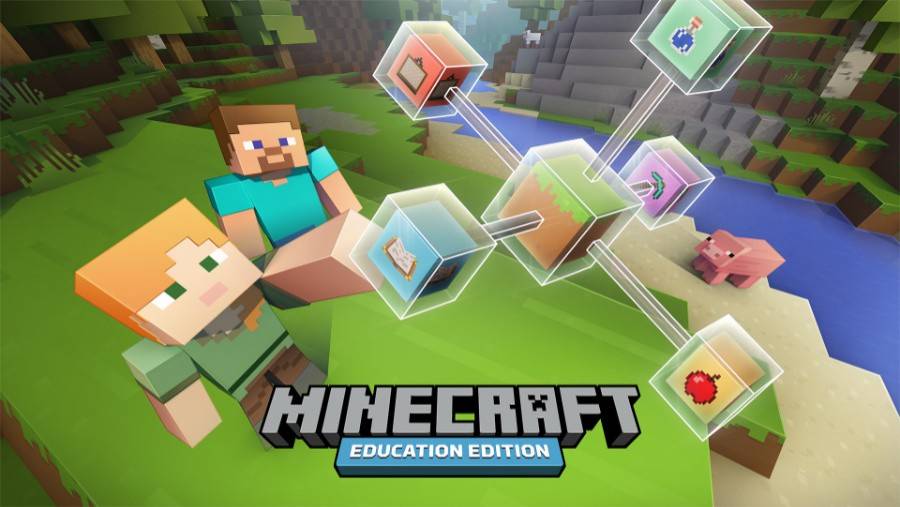Часть образовательного контента Minecraft доступна бесплатно