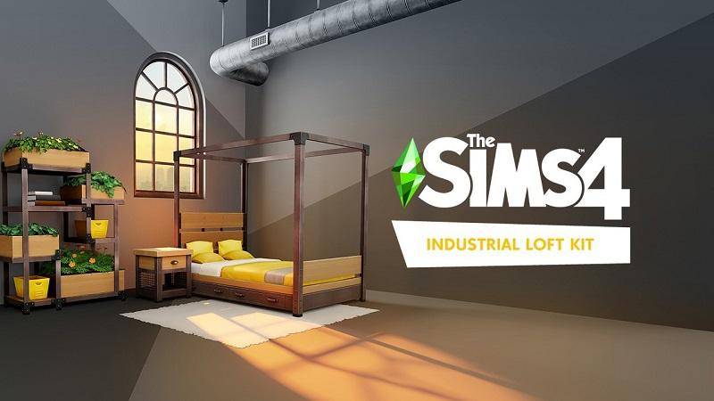 The Sims 4: Industrial Loft kit is coming tomorrow
