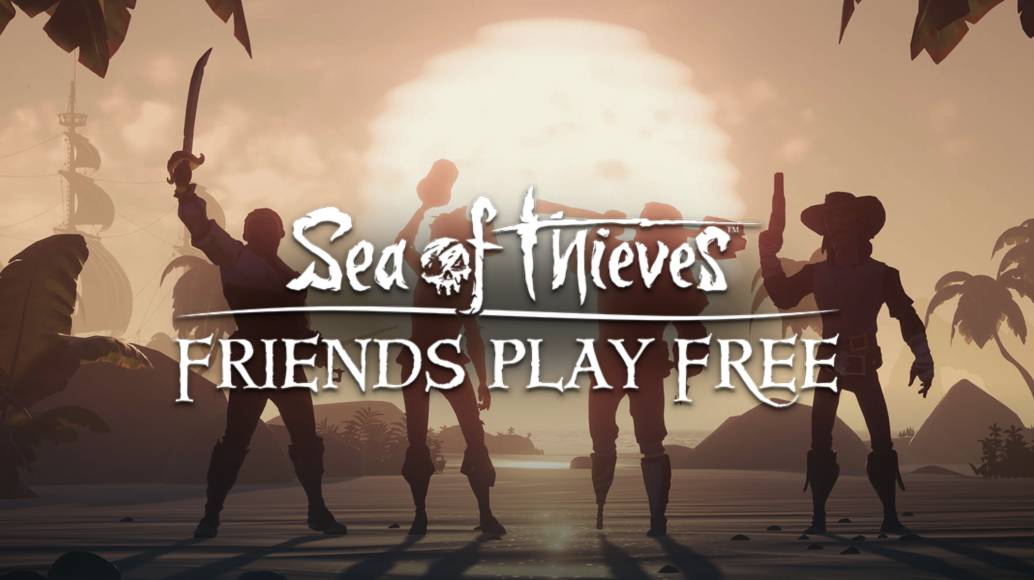 Comienza el evento Friends Play Free de Sea of Thieves