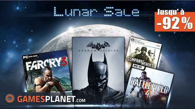 Gamesplanet Lunar Sale, BF4, Far Cry 3, etc.