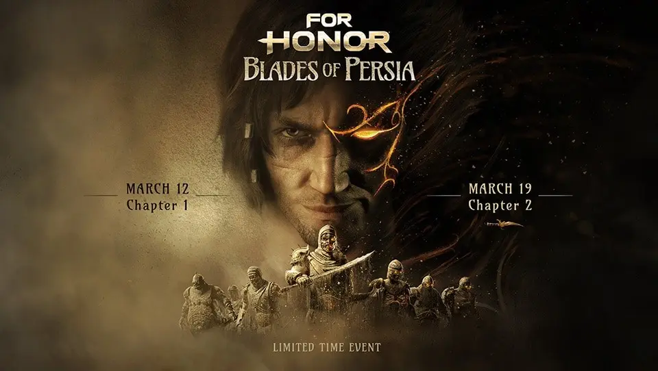 For Honor: Prince of Persia se autoinvita al juego con un evento