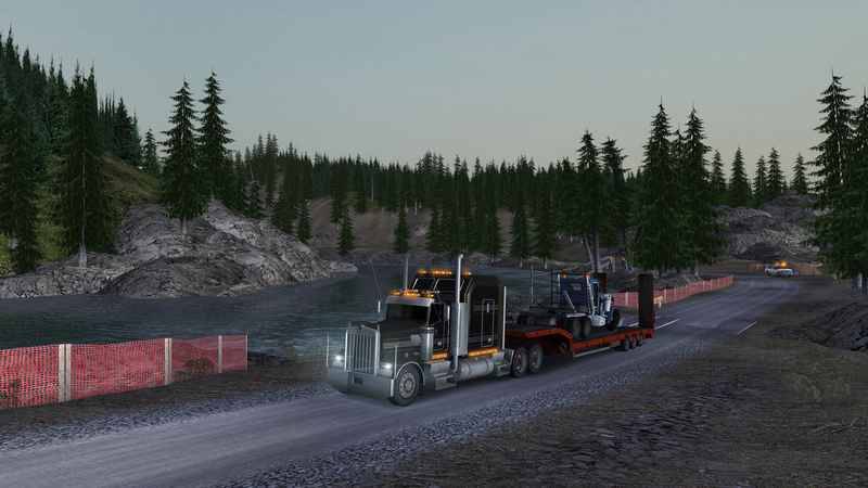 American Truck Simulator travels to Montana in its new DLC
