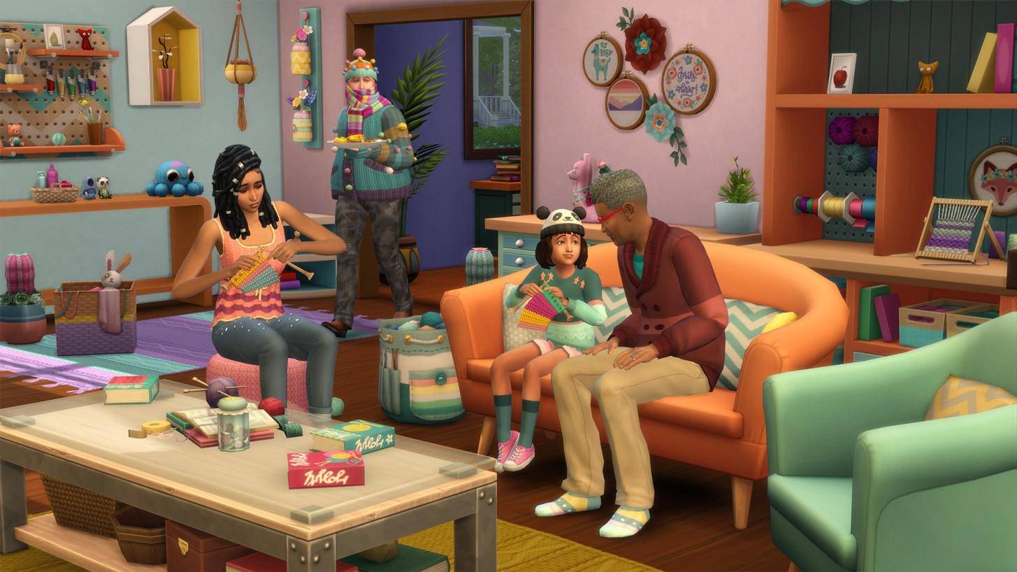 The Sims 4 - Nifty Knitting will be released this month