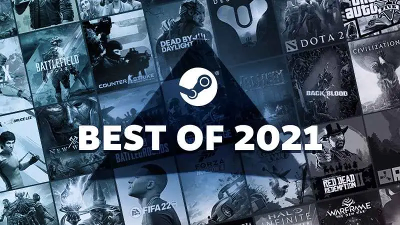 Steam publica la lista de los mejores juegos de 2021