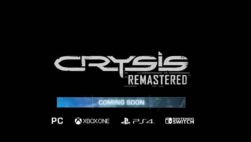 Crysis Remastered a été officiellement annoncé
