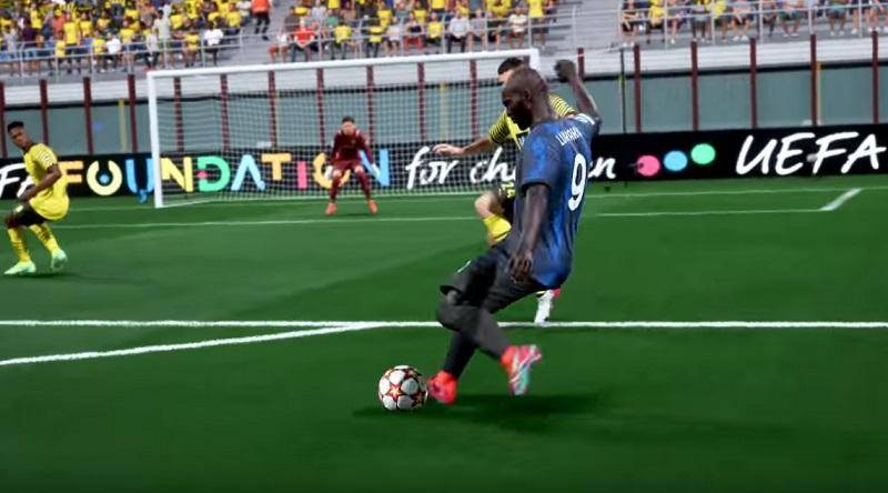 A jogabilidade do FIFA 22 está focada no realismo