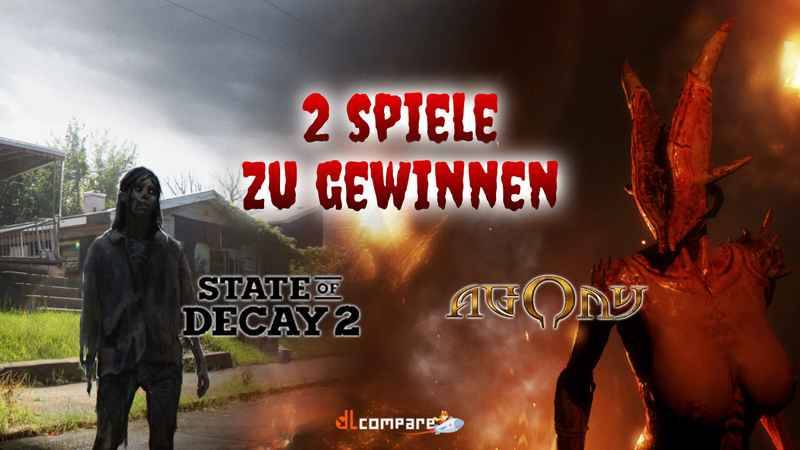Gewinne eine 2 CD-Schlüssel für Agony oder State of Decay 2-Spiele!