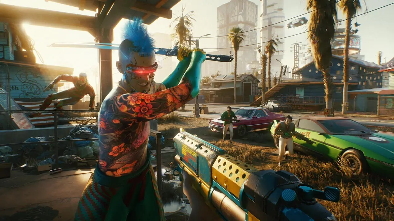 Cyberpunk 2077: lifepaths and weapons in detail