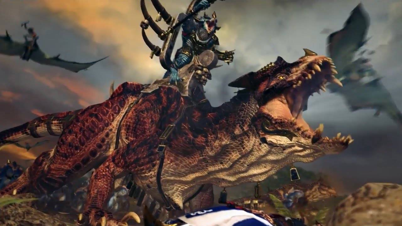 Total War Warhammer 2 introduces the Lizardmen