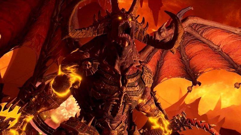 Explore o reino de Khorne em Total War: Warhammer III