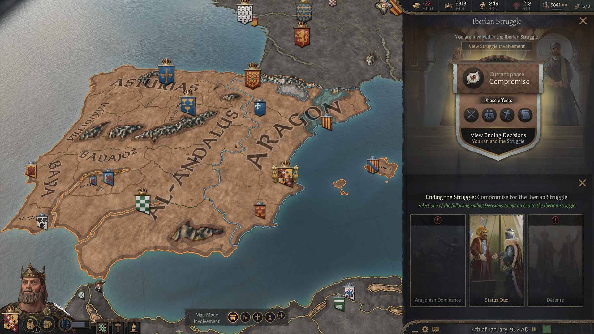 El nuevo DLC de Crusader Kings III te lleva a la Península Ibérica