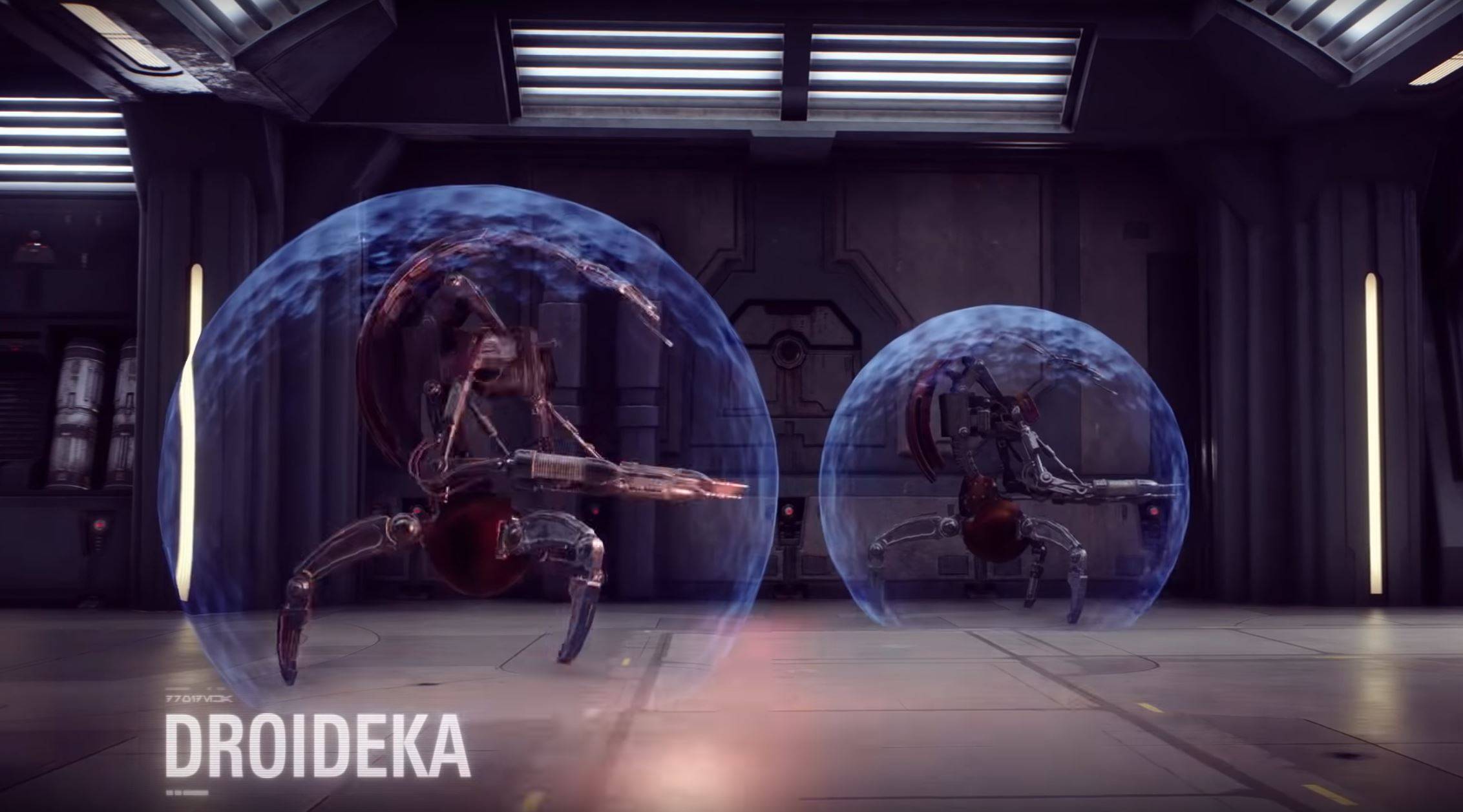 Star Wars: Battlefront II, la próxima actualización incorpora los Droidekas