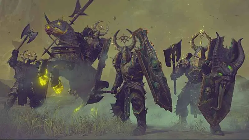 Festus è il Campione del Caos di Nurgle in Total War: Warhammer III