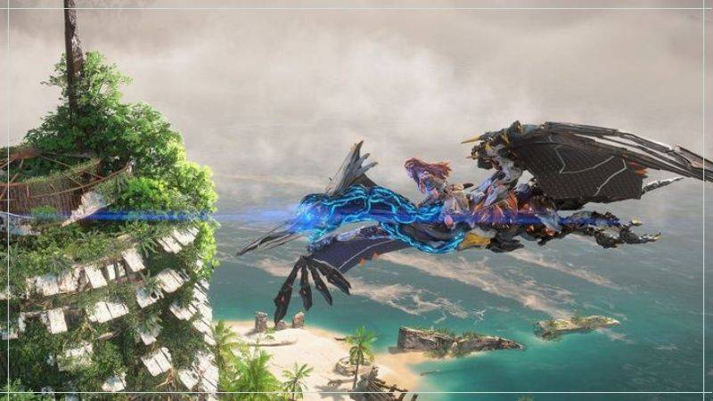 Horizon Forbidden West : Burning Shores DLC introduit une monture volante