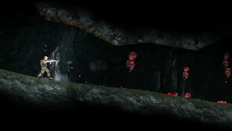 Horror sci-fi 2D Hidden Deep stawia cię przeciwko potworom zamieszkującym jaskinie